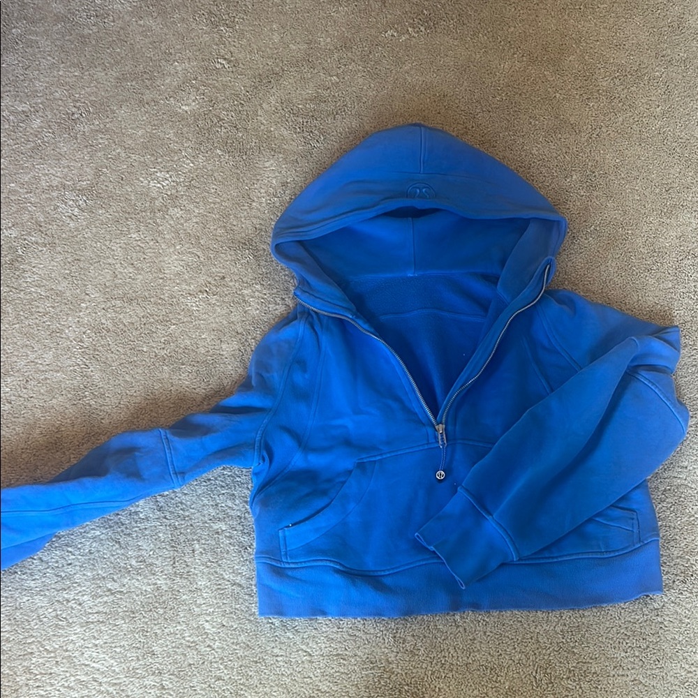 Lululemon Athletica Vibrant Blue Hoodie